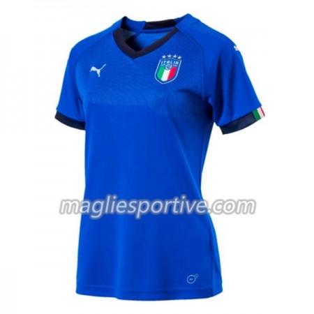 Completo Calcio Italia Donna Divisa Prima 2018